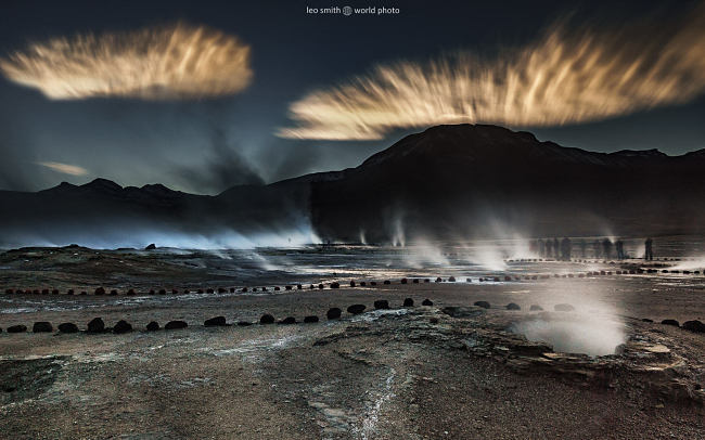 El Tatio geyser field, Andes Mountains, northern Chile