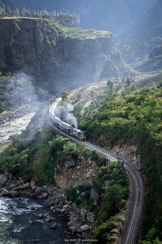 The Train to Machu Picchu -- Leo Smith World Photo