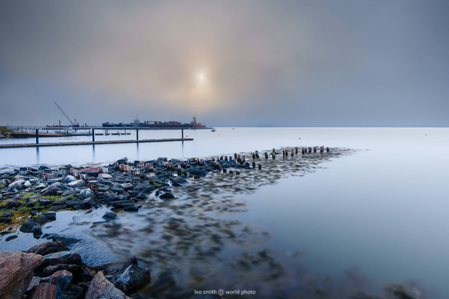 Leo Smith World Photo: Maine Photos and Prints - Head of the Fore River, Portland - South Portland, Maine