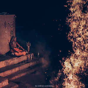 “Good Over Evil” – A Sadhu during Holika – Varanasi, India